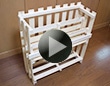 すのこで簡単DIY　絵本棚の作り方